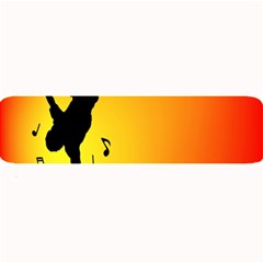 Breakdancer Dancing Orange Large Bar Mats