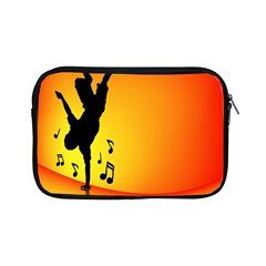 Breakdancer Dancing Orange Apple Ipad Mini Zipper Cases
