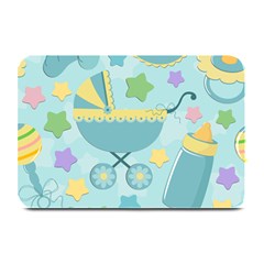 Baby Stroller Star Blue Plate Mats