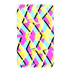 Bright Zig Zag Scribble Yellow Pink Memory Card Reader