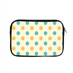 Circle Blue Orange Apple Macbook Pro 15  Zipper Case by Alisyart