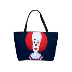 Clown Face Red Yellow Feat Mask Kids Shoulder Handbags