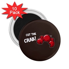 Cutthe Crab Red Brown Animals Beach Sea 2.25  Magnets (10 pack) 