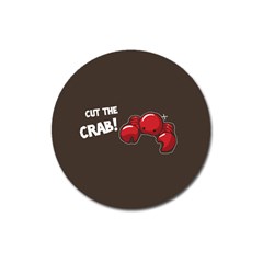 Cutthe Crab Red Brown Animals Beach Sea Magnet 3  (Round)