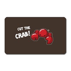 Cutthe Crab Red Brown Animals Beach Sea Magnet (rectangular) by Alisyart