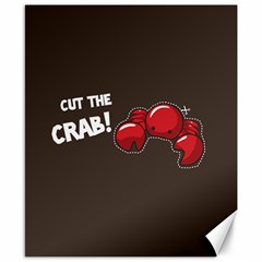Cutthe Crab Red Brown Animals Beach Sea Canvas 8  x 10 