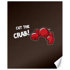 Cutthe Crab Red Brown Animals Beach Sea Canvas 16  x 20  