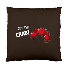 Cutthe Crab Red Brown Animals Beach Sea Standard Cushion Case (two Sides) by Alisyart