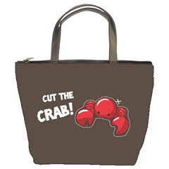 Cutthe Crab Red Brown Animals Beach Sea Bucket Bags