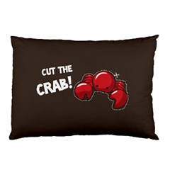 Cutthe Crab Red Brown Animals Beach Sea Pillow Case by Alisyart