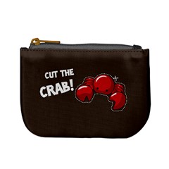 Cutthe Crab Red Brown Animals Beach Sea Mini Coin Purses