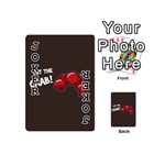 Cutthe Crab Red Brown Animals Beach Sea Playing Cards 54 (Mini)  Front - Joker1