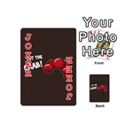 Cutthe Crab Red Brown Animals Beach Sea Playing Cards 54 (Mini)  Front - Joker2