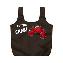 Cutthe Crab Red Brown Animals Beach Sea Full Print Recycle Bags (m)  by Alisyart