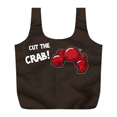 Cutthe Crab Red Brown Animals Beach Sea Full Print Recycle Bags (l)  by Alisyart