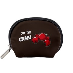 Cutthe Crab Red Brown Animals Beach Sea Accessory Pouches (small)  by Alisyart