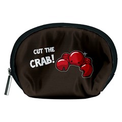 Cutthe Crab Red Brown Animals Beach Sea Accessory Pouches (medium)  by Alisyart
