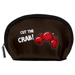 Cutthe Crab Red Brown Animals Beach Sea Accessory Pouches (Large)  Front