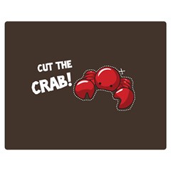 Cutthe Crab Red Brown Animals Beach Sea Double Sided Flano Blanket (Medium) 