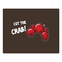 Cutthe Crab Red Brown Animals Beach Sea Double Sided Flano Blanket (Large) 