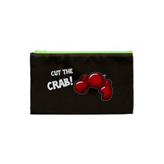 Cutthe Crab Red Brown Animals Beach Sea Cosmetic Bag (XS)