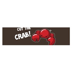 Cutthe Crab Red Brown Animals Beach Sea Satin Scarf (Oblong)