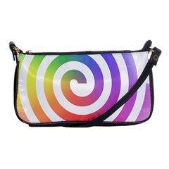 Circle Purple Blue Red Green Yellow Shoulder Clutch Bags by Alisyart