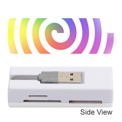 Circle Purple Blue Red Green Yellow Memory Card Reader (stick) 