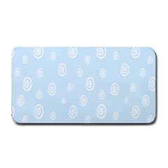 Circle Blue White Medium Bar Mats by Alisyart