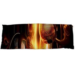 Digital Art Gold Body Pillow Case (dakimakura)