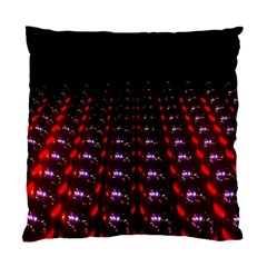 Digital Balls Lights Purple Red Standard Cushion Case (one Side)