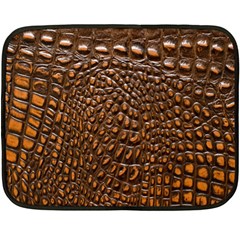 Crocodile Skin Fleece Blanket (mini)