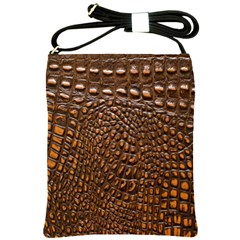 Crocodile Skin Shoulder Sling Bags