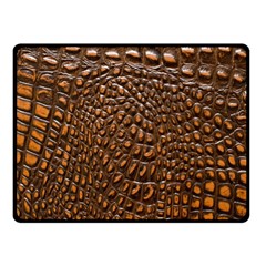 Crocodile Skin Fleece Blanket (small)