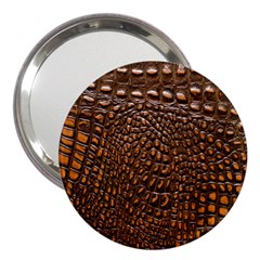 Crocodile Skin 3  Handbag Mirrors