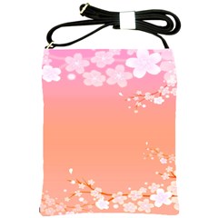 Flower Season Pink Purple Red Shoulder Sling Bags