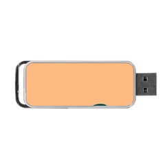 Glasses Blue Orange Portable Usb Flash (one Side)