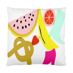 Fruit Watermelon Strawberry Banana Orange Shoes Lime Standard Cushion Case (one Side)