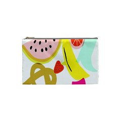 Fruit Watermelon Strawberry Banana Orange Shoes Lime Cosmetic Bag (small) 