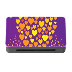 Heart Love Valentine Purple Orange Yellow Star Memory Card Reader With Cf