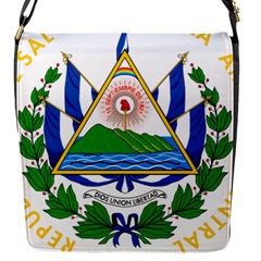 Coats Of Arms Of El Salvador Flap Messenger Bag (s) by abbeyz71