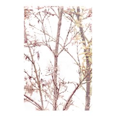 Textured Nature Print Shower Curtain 48  X 72  (small)  by dflcprints