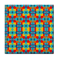 Pop Art Abstract Design Pattern Tile Coasters by Amaryn4rt