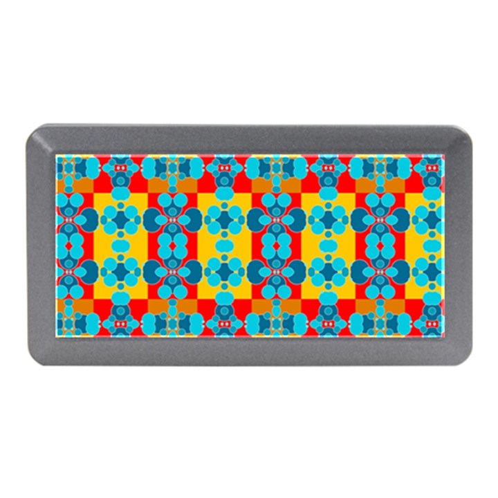 Pop Art Abstract Design Pattern Memory Card Reader (Mini)