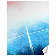 Court Sport Blue Red White Canvas 18  X 24   by Amaryn4rt