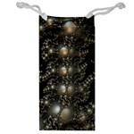 Fractal Math Geometry Backdrop Jewelry Bag Front