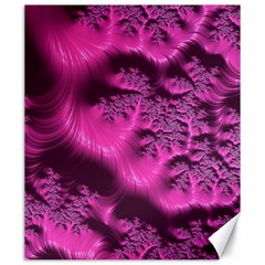 Fractal Artwork Pink Purple Elegant Canvas 20  X 24  