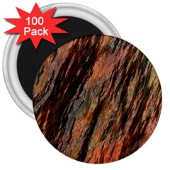 Texture Stone Rock Earth 3  Magnets (100 Pack) by Amaryn4rt