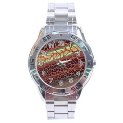 Line Dancing Gpld Net Stainless Steel Analogue Watch