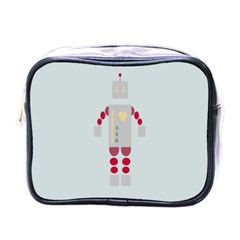 Machine Engine Robot Mini Toiletries Bags